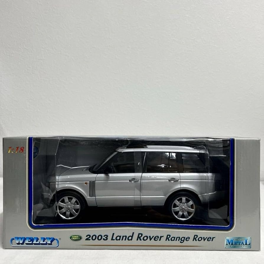 1/18 welly 2003 レンジローバー　RANGE ROVER Amazon | WELLY 1/18 LAND ROVER Range Rover 2003 Silver